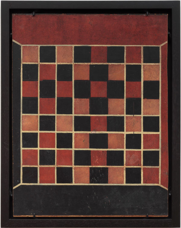 American Unidentified, Checkers Game Board, c. 1925-30