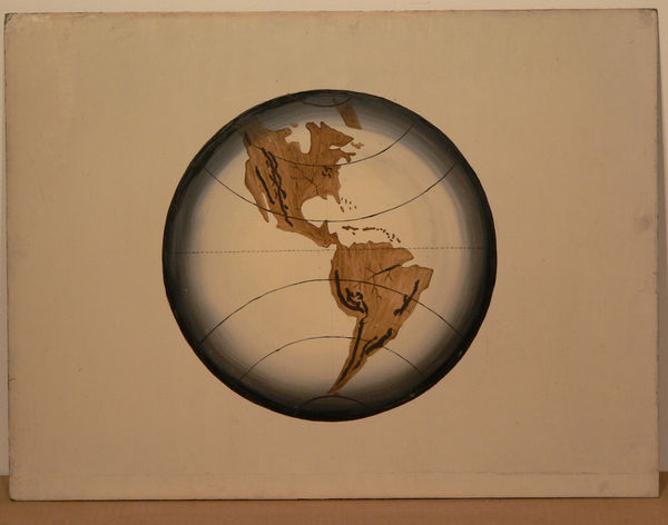 American Unidentified, Fraternal Lodge Earth Painting, New York City, c. 1880-90