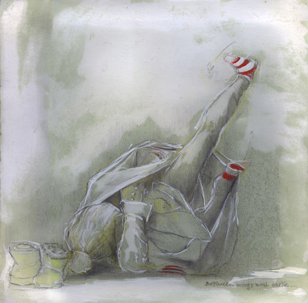 Beatrice Scaccia, Between Wings and Backs..., 2018