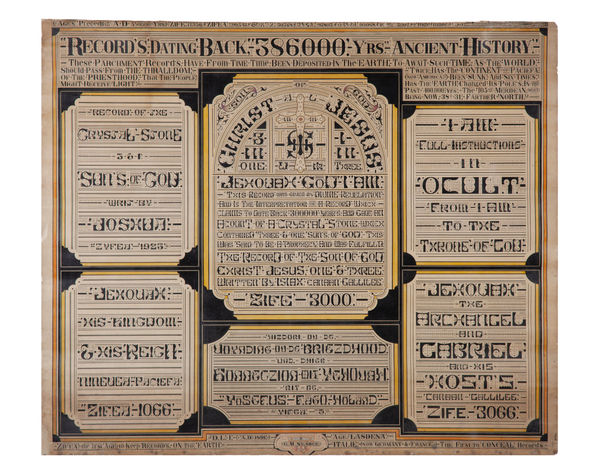 George M. Silsbee, Record's Dating Back 386,000 Yrs Ancient History, ca. 1891