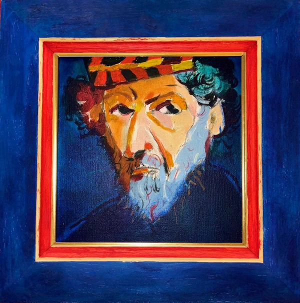 Philip Sutton RA, To be or not to be, 1991