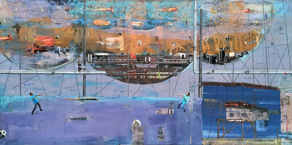 Ameen Khaleel, Tied Down Elements, 2023