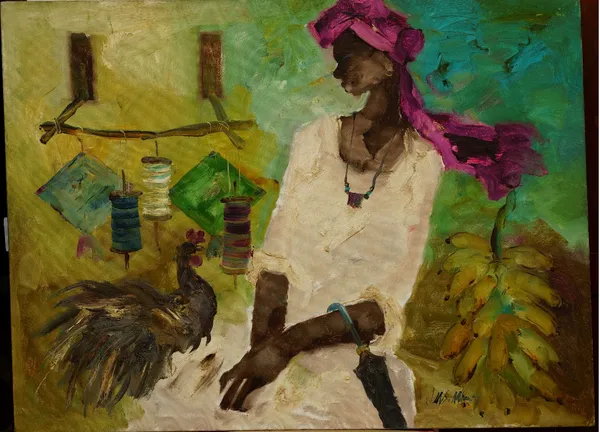 JMS Mani, Painting Badami People I