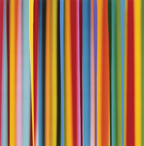 Rob and Nick Carter, Vertical Lines, Light and Paint, 2004