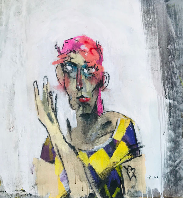 Anthony Lister, He got you bad, 2019