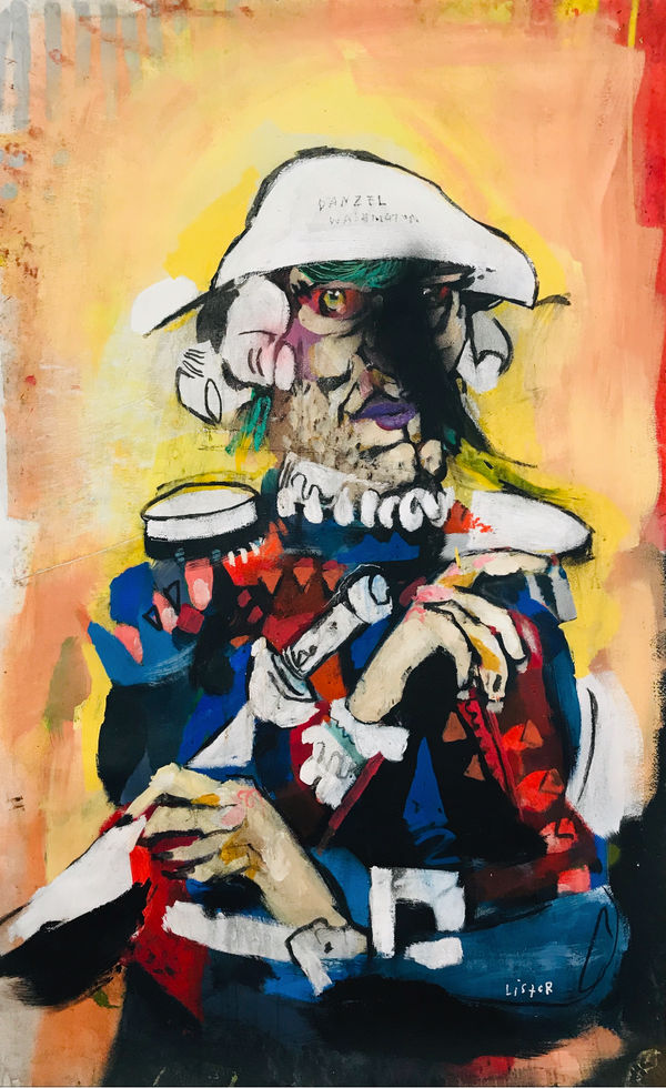 Anthony Lister, Danzel Washington, 2019