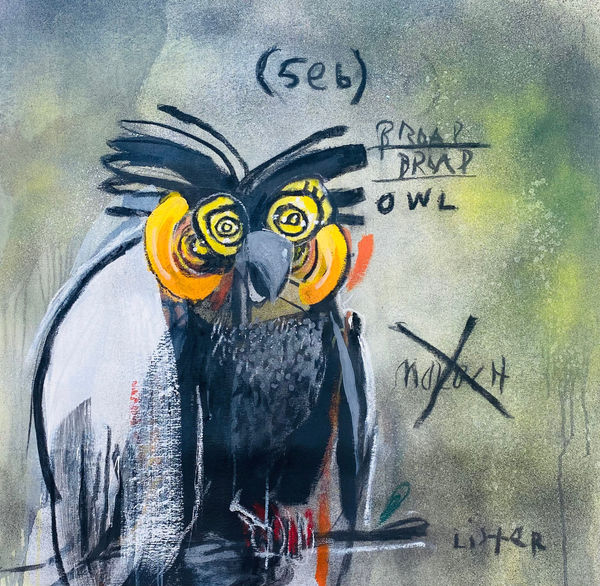 Anthony Lister, on the highest Perch, 2021