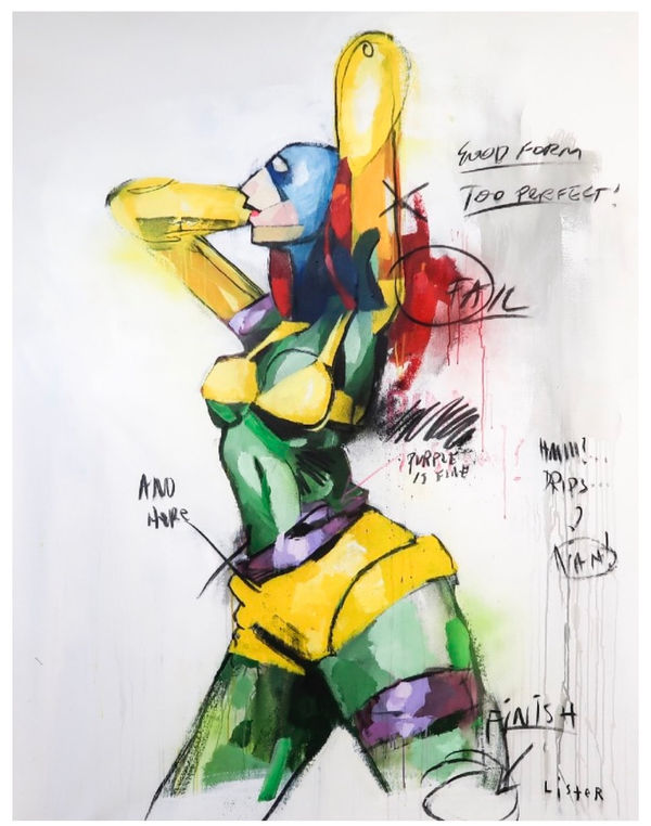 Anthony Lister, Miss Last Resort, 2019