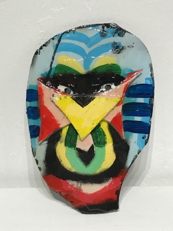 Anthony Lister, Mask #9, 2012-2014