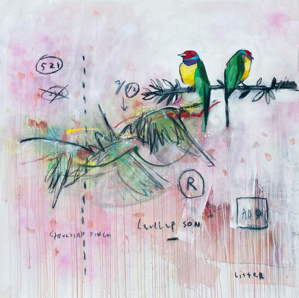 Anthony Lister, Double Parked, Traffic March, 2021