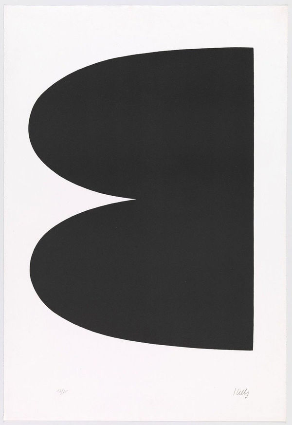 Ellsworth Kelly, Black (Noir), 1964-65