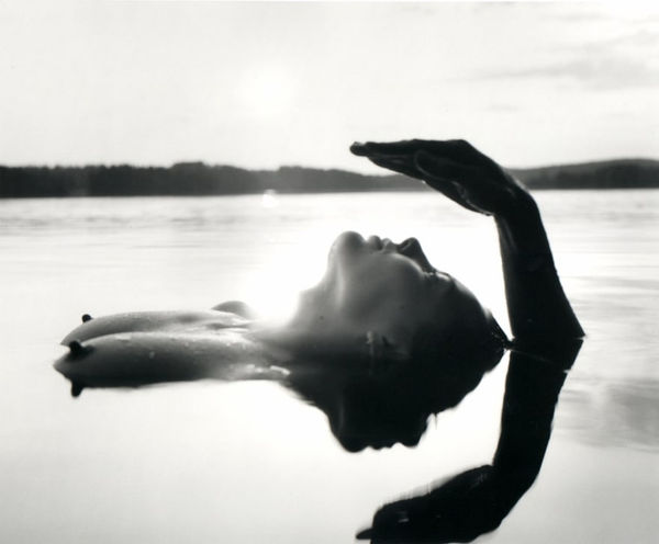 Arno Rafael Minkkinen, Self-Portrait with Maija Kaarina, Sysma, Finland, 1992