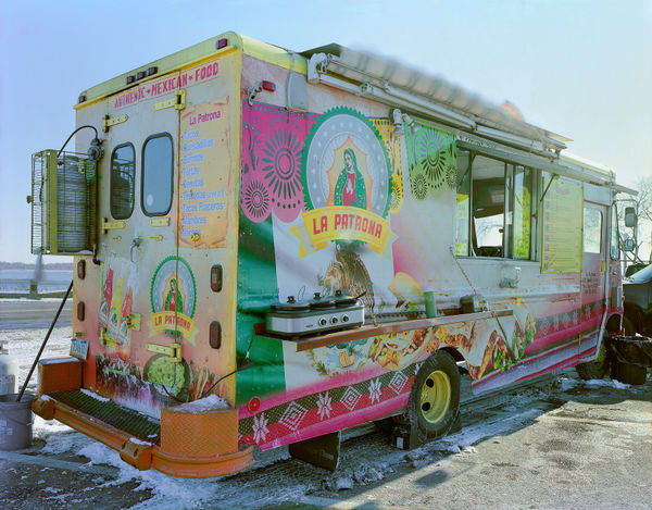 Jim Dow, Taco Truck La Patrona, Long Wharf, New Haven, CT, 2015