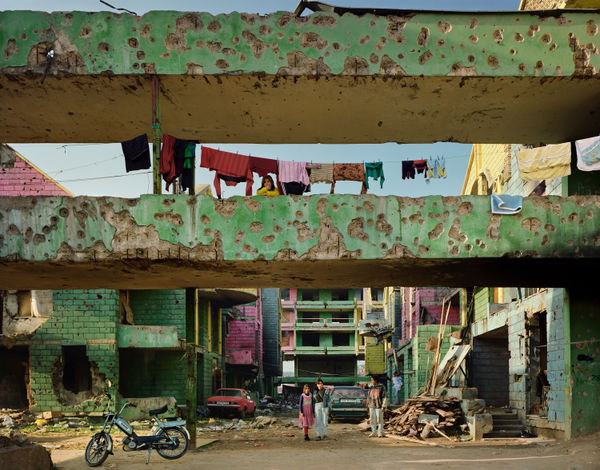 Andrew Moore, Roma Camp, Sarajevo 2002, 2002