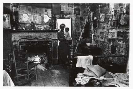 Bruce Davidson, Felicia Blackman Holding Baby Felicia in Cabin, 1965