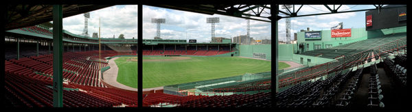 Jim Dow, View from Right Field Grandstand, Fenway Park, Boston, MA, 1982