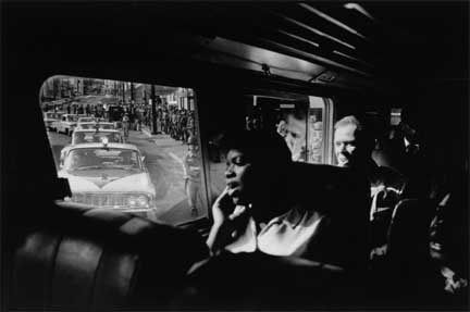 Bruce Davidson, Freedom Ride from Montgomery, Alabama to Jackson, Mississippi, 1961