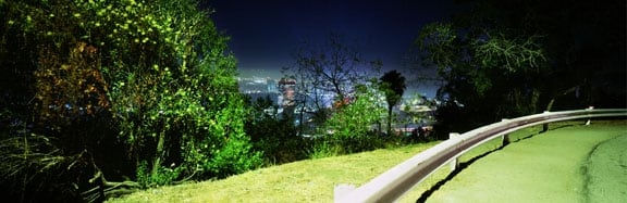 Karen Halverson, Overlooking Universal City, Los Angeles, California (from the series Mulholland Drive)