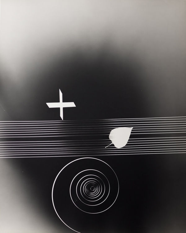 György Kepes, Untitled photogram, c. 1980