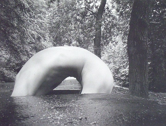 Arno Rafael Minkkinen, Self-Portrait, Prague, Czechoslovakia, 1989
