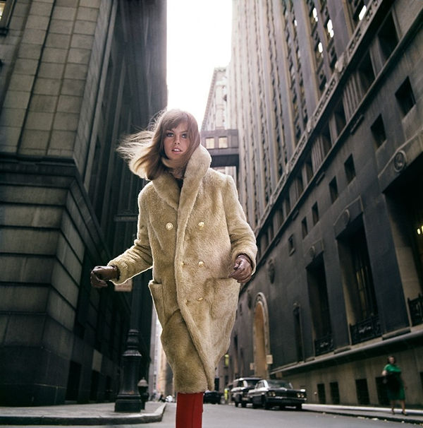 WIlliam Helburn, Jean Shrimpton, Wall Street, New York, 1964