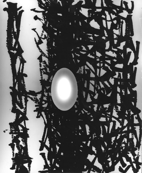 György Kepes, Untitled photogram, 1952