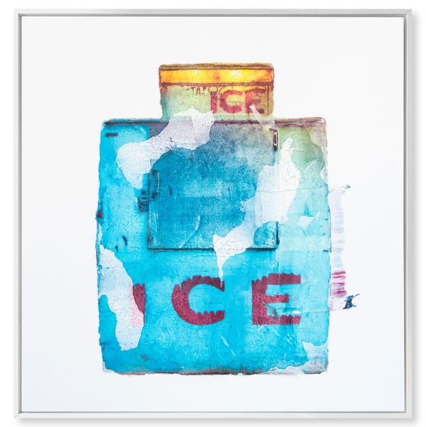 Ali Eckert, Ice (Cyan), 2023