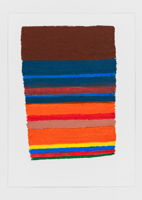 Myriam El Haïk, Rug, Color Field Series #24, 2025