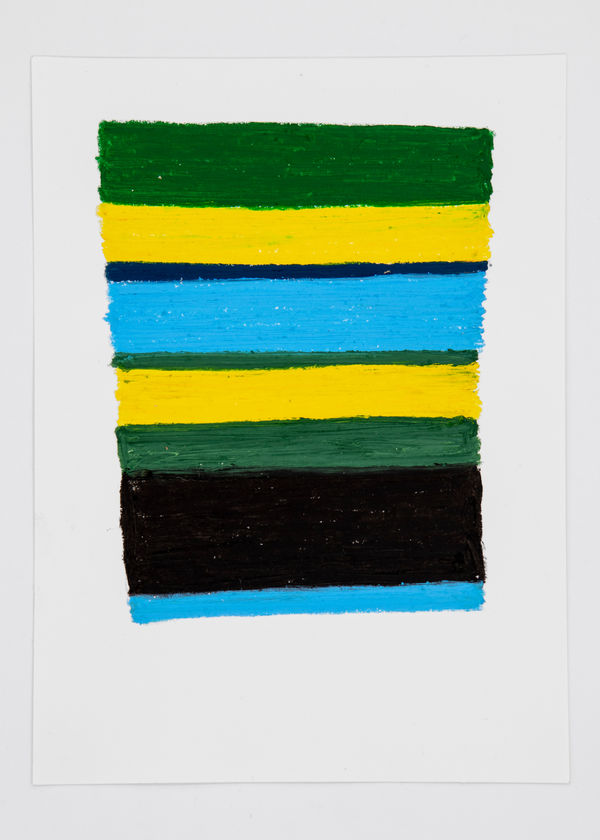 Myriam El Haïk, Rug, Color Field Series #20, 2025