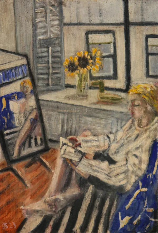 Ron Silver, Girl Reading, 2024