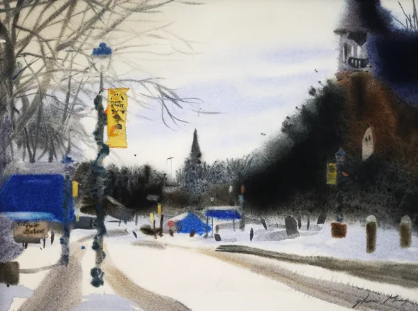 Ming Zhou, Lamp Post, Unionville, 2004