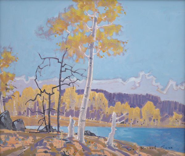 Robert Genn, Stump Lake Near Alkali Lake, BC