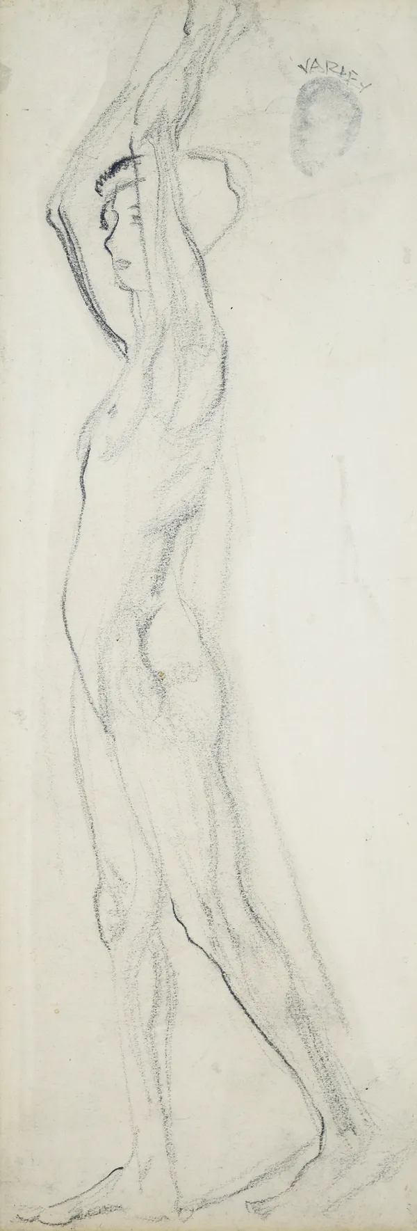 Frederick Varley, Nude Sketch, c 1958