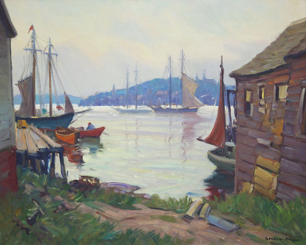 Gordon Eascott Payne, Evening, Gloucester, MA, c 1950