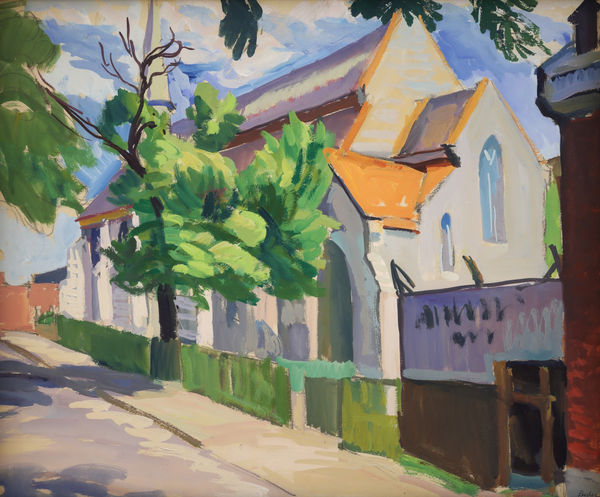 Jack Beder, Greek Orthodox Church, Clark Street, Montreal, 1940