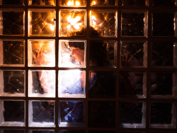 Tania Franco Klein, Crystal-Blocks (Self-Portrait), 2025