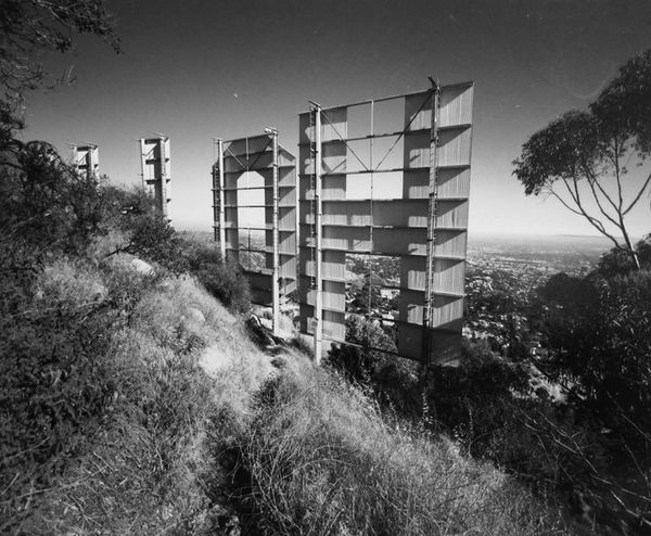 Bruce Davidson, Untitled, Los Angeles [Hollywood Sign]