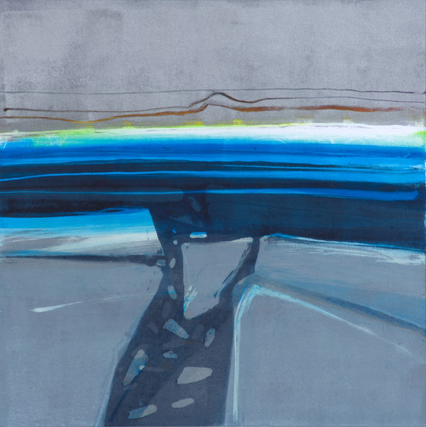 Barbara Rae RSA, Dark Floes - Peel Sound