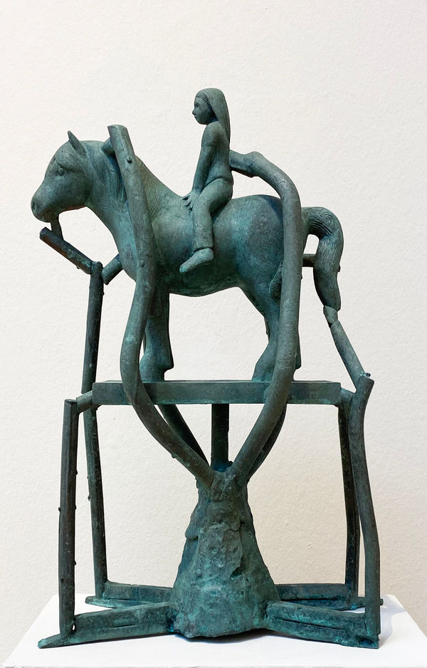 Kenny Hunter RSA, Model for a Monument (Horse and Rider)