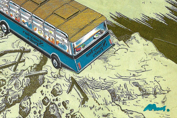 David Mach HRSA, Cliffhanger III