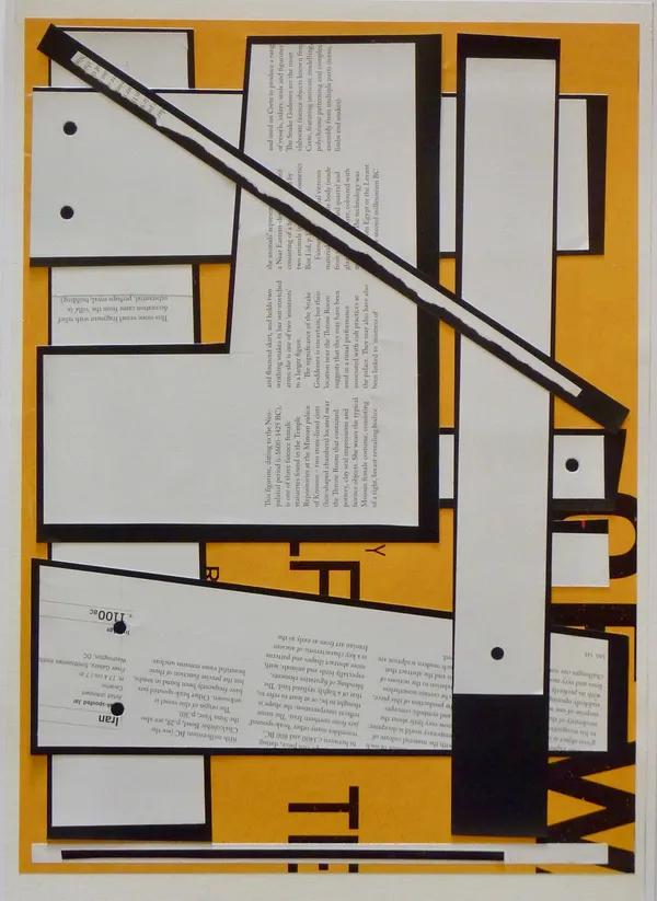 Doug Cocker RSA Rhino 4 Mixed media Image size: 39 x 27.5 cm Frame size: 50.5 x 40 cm