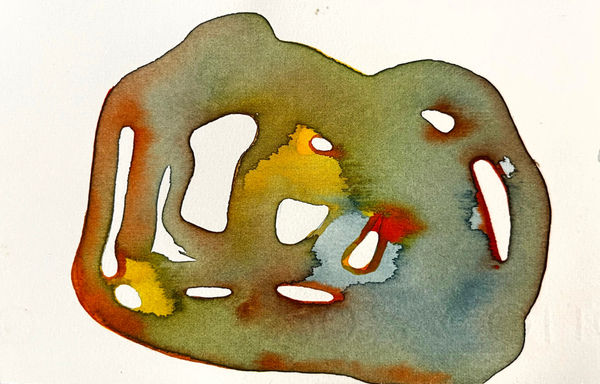 Gareth Fisher PRSA The Alessandria Series 34, 2000-01 Watercolour on paper 10 x 15 cm