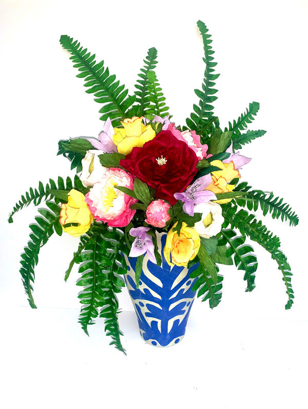 Tallulah Batley, Grandmothers vase, Mothers flowers, 2025