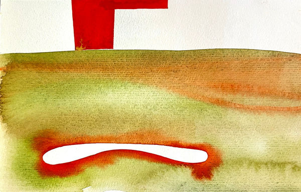 Gareth Fisher PRSA The Alessandria Series 49, 2000-01 Watercolour on paper 10 x 15 cm