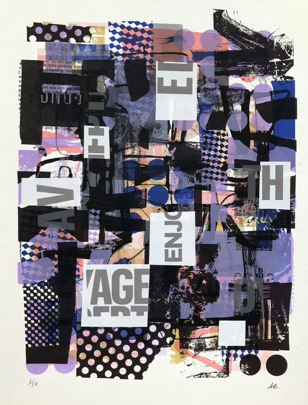 Alfons Bytautas RSA Legend, 2019 Screenprint Image size: 39 x 29 cm Paper size: 46 x 34 cm Edition of 10