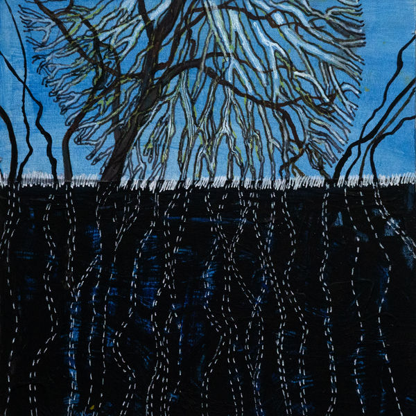 Sam Ainsley RSA In the Bleak Midwinter, 2019 Mixed media 20 x 20 cm