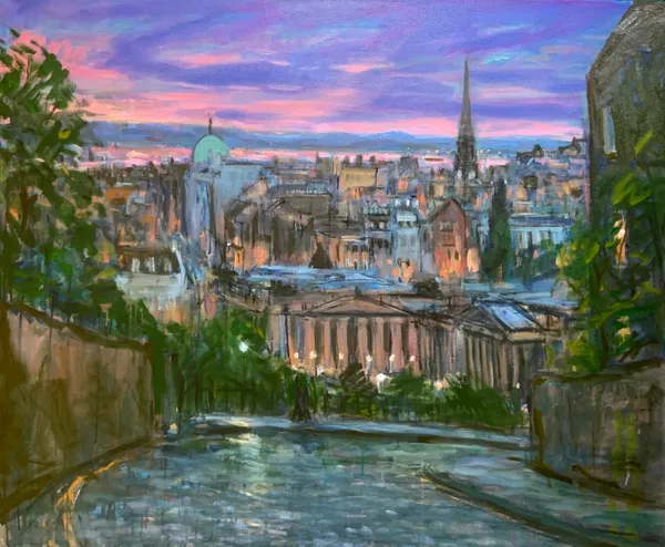 Henry Kondracki RSA, Fife from Castle Hill