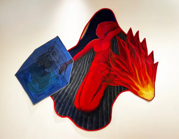 Sam Ainsley RSA An Incomplete Representation of Reality, 1989 Acrylic on canvas 230 x 260 cm