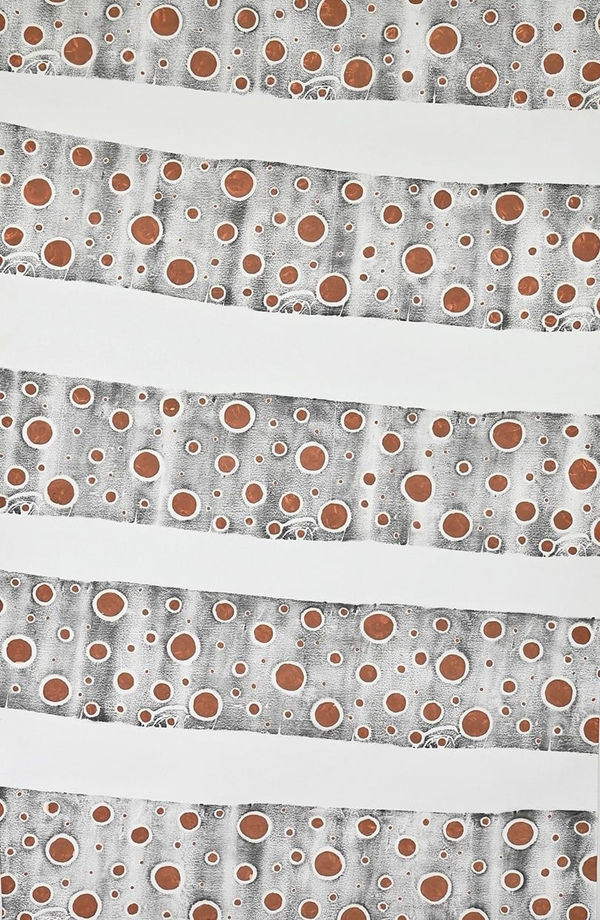 Richard Goldsworthy, Earth Dots, 2022