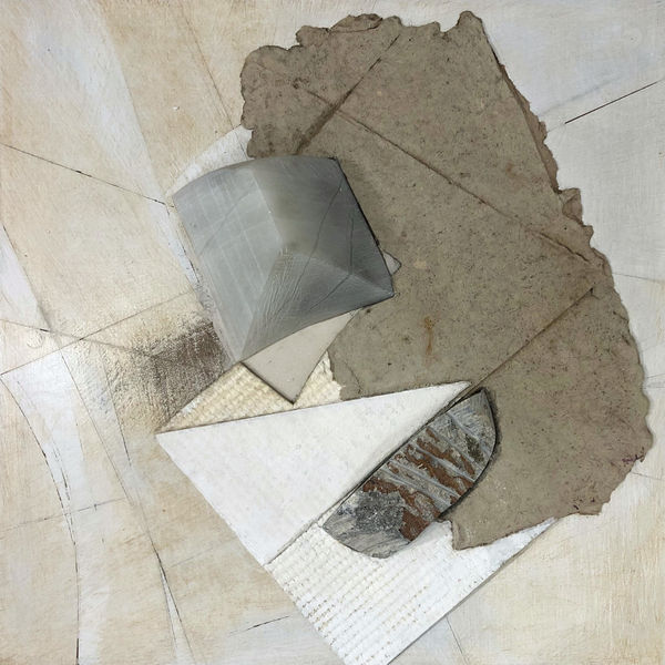 Frances Pelly RSA It's the Light... Mixed media 24 x 24 x 5 cm